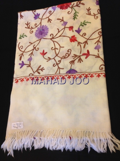 Embroidered Woolen Stole