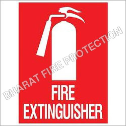 Fire Extinguisher Sign Application: Industrial