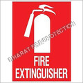 Fire Extinguisher Sign Application: Industrial