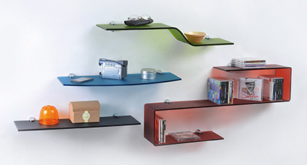 Acrylic Wall Shelves