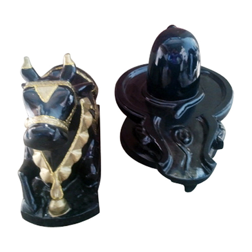 Marble Shivling-Nandi
