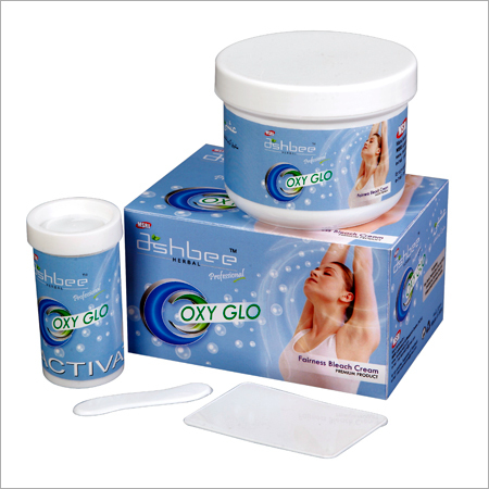 Oxy Glow Bleach Cream - 50gm Cream, Jar Packaging | No Irritation, Facial Glow, Spot Removal, Easy Application, Accurate Composition