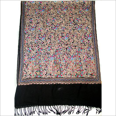 Kashmiri Embroidery Fine Wool Shawls