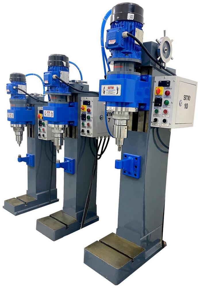 Orbital Spin Riveting Machine - Color: Blue