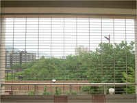 Rectangle Grill Shutter - Stainless Steel, Custom Color | Fine Finish, High Tensile Strength, Durable, Smooth Operation