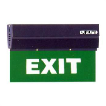 Emergency Exit Sign Board Application: Industrial