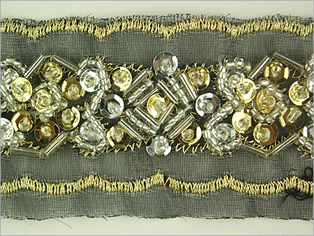 Beaded Silk Laces