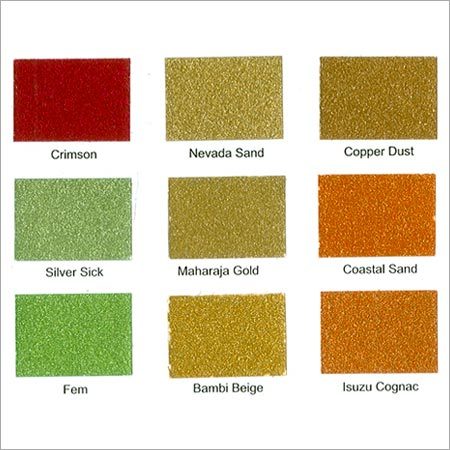 Polychromatic Metallic Paint