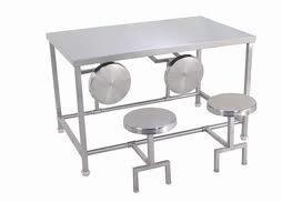 SS 4 Seater Dining Table