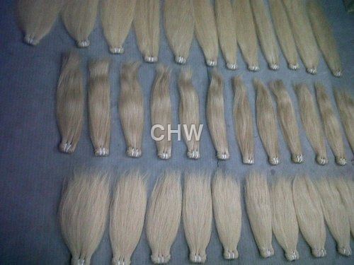 Blonde Machine Weft Hair