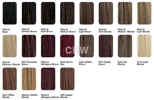 Color Hair Chart
