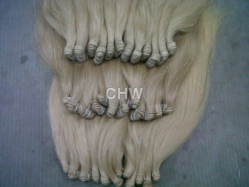 Natural Platinum Blonde Machine Weft