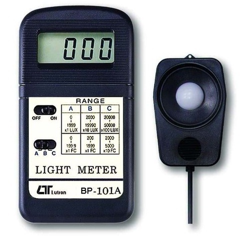 Digital Lux Meter - 80x50x25 mm, Photodiode Sensor, LCD Display | Precise Readings, Wide Range, Compact, Durable, High Accuracy