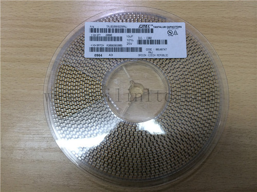 AVX SMD tantalum capacitor TAJB106K025RNJ 10uF 25V CASE B 3528