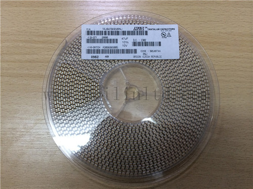 AVX SMD tantalum capacitor TAJB476K010RNJ 47uF 10V CASE B 3528