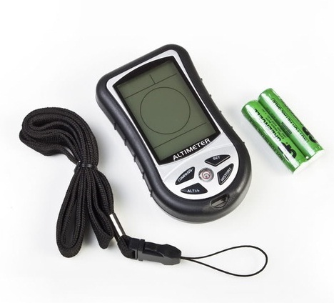 Digital LCD Compass Altimeter Barometer Thermomete