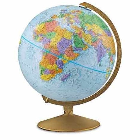 Explorer Blue Globe Golden