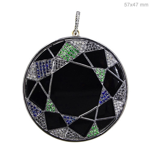 Diamond Gemstone Pendant Jewelry