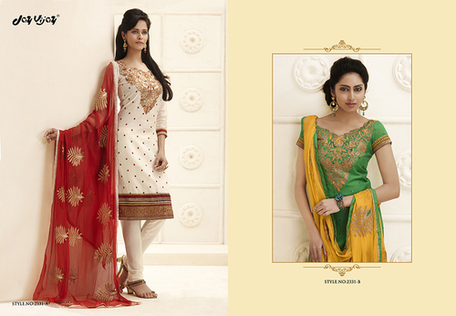 Chiffon Printed Dupatta Suit