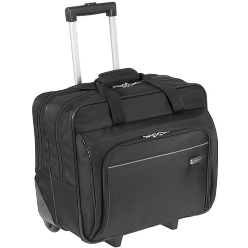 Targus TBR003US-50 16-inch Rolling Laptop Case, Overnighter (Black)
