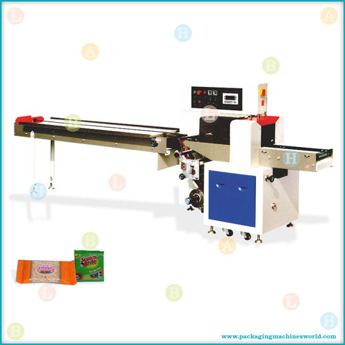 Automatic Economical Horizontal Flow Pack Machine - Bottom Roll