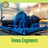 Electric Winch Machine - Mild Steel | 4 Mt Load Capacity, Electric Power Source, 10-48 Mm Wire Rope Diameter, 48 M/min Speed, Rugged Design