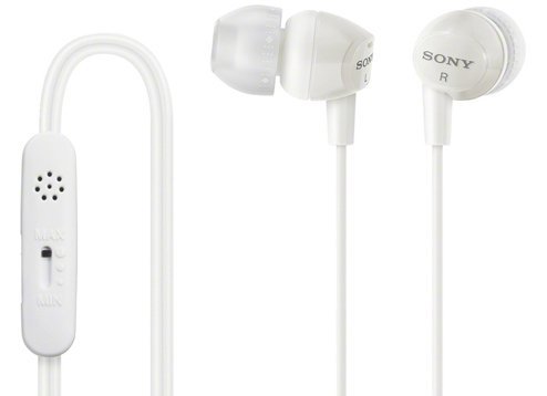 Sony (DR-EX14VP-WHT) Earbud Headphones (White) 