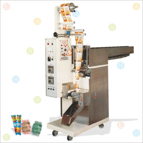 Automatic Continuous Motion Vertical Small Pouch Packing Machine with Conveyor Filler