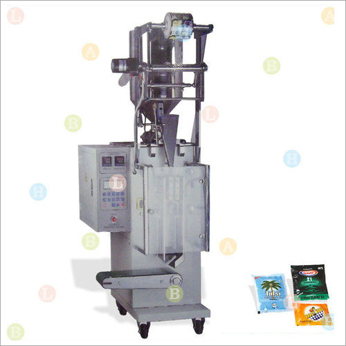 Automatic Vertical Small Pouch Packing Machine with Piston Filler & PLC Control