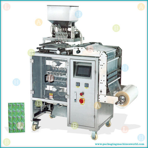 Automatic Multi-track Pouch Packing Machine with Piston Filler