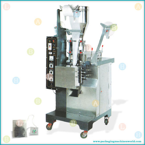 Automatic Vertical Tea Bag with Thread & Label Packing Machine