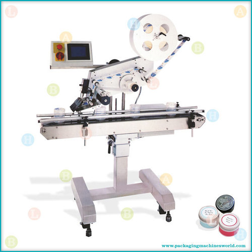 Automatic Self Adhesive Sticker Labelling Machine for Top Label Application