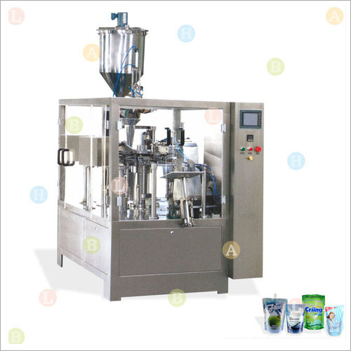Automatic Horizontal Rotray Pick, Fill & Seal Pouch Packing Machine with Liquid Filler