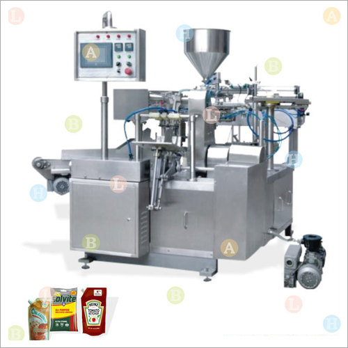 Automatic Horizontal Rotray Pick Fill & Seal Pouch Packing Machine with Paste Filler