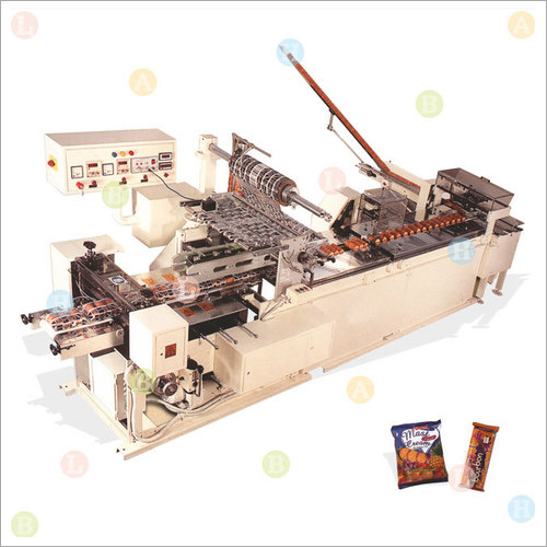 Automatic Horizontal Flow Pack Wrapping Machine for Cream Biscuit - Manual Feeding