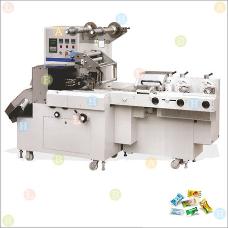 Automatic Cut and Pillow Pack Machine for Toffee & Bubble Gum