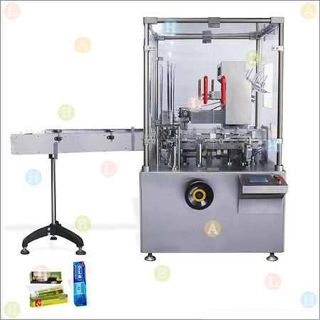 Automatic Vertical Folding Carton Packing Machine for Tubes - Stainless Steel, Variable Speed, Simple Design | Automates Packing, Durable Design, Food Grade Material, Easy Operation, High Speed