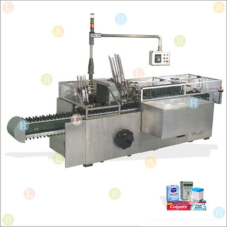 Automatic Vertical Folding Carton Packing Machine with Conveyor Feeder