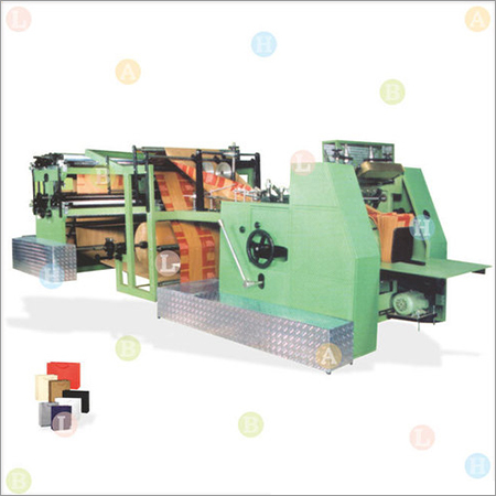 Automatic Paper Bag Making Machine - Steel, 5000X2000X2000Mm | Customizable Bag Size, Automatic Operation, Food-Grade Materials, High Speed, Reliable Performance