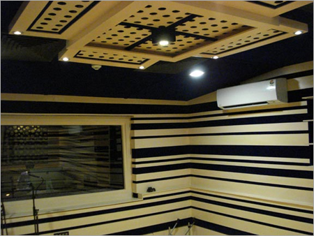 Wood Audio Studio Wall