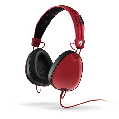 Aviator S6AVDM-232 Over-Ear Headphone with Mic (Red)