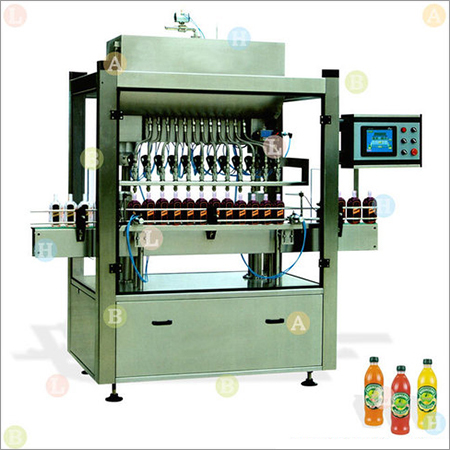 Automatic Linear Container Filling Line with Gravity Filler