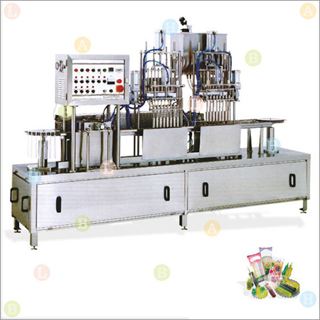 Automatic Linear Bong Bong Ice Filling and Sealing Machine