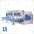 5 गैलन जार के लिए स्वचालित मोनो ब्लॉक जल जार धोने, भरने और कैप सीलिंग मशीन
