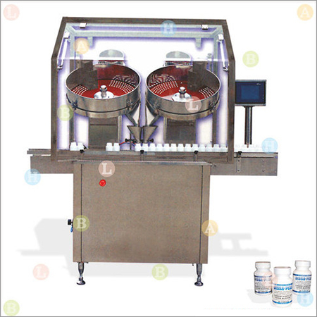 Automatic Linear Container Filling Line with Mechanical Counter Filler