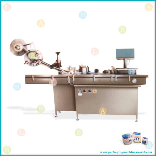 Automatic Self Adhesive Sticker Labelling Machine for Top and Side Label Application