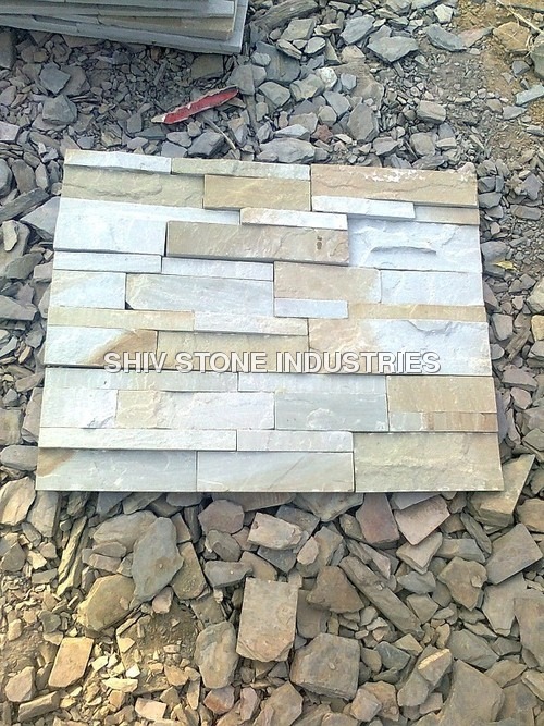 Mint multi Sandstone Wall Panel