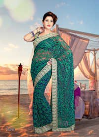 Brasso Net Sarees
