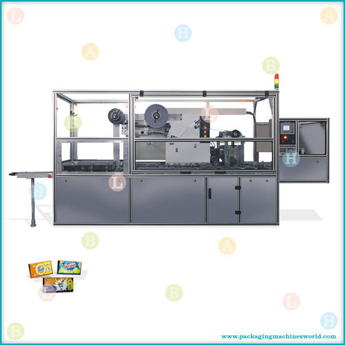 Automatic High Speed Detergent Cake Paper Wrapping Machine