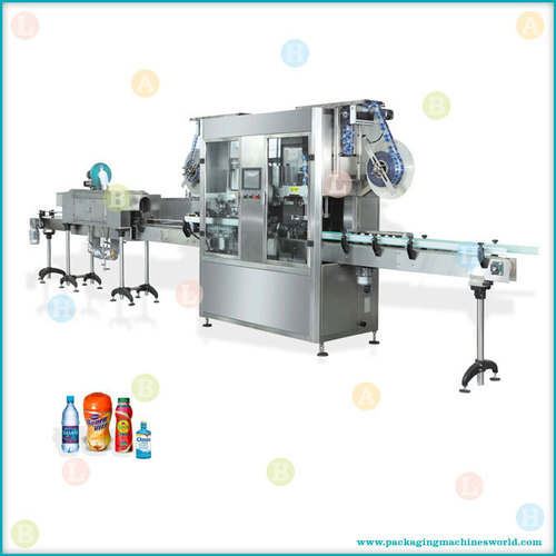 Automatic Double Head Shrink Label Cutting and Inserting Machine